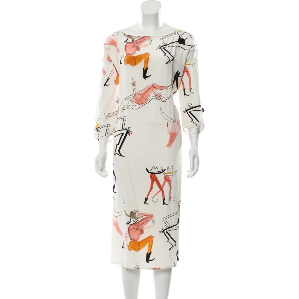 Rachel Comey x Masha Reva Cowgirl Print Dress